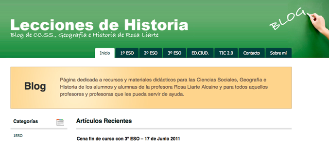 Un año ya con Lecciones de Historia