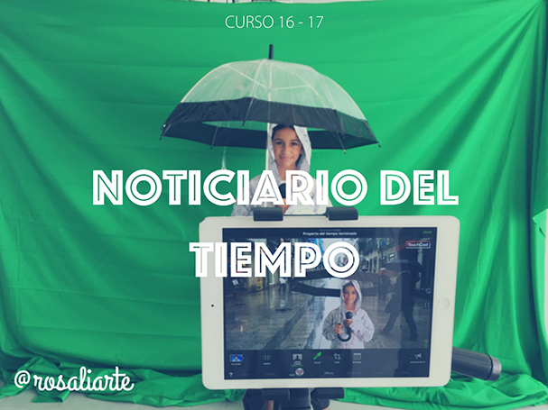 Aprendiendo el tiempo y el clima con Touchcast