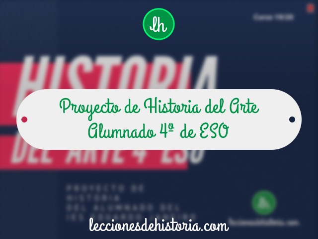 Proyecto de Historia del arte con 4º de ESO